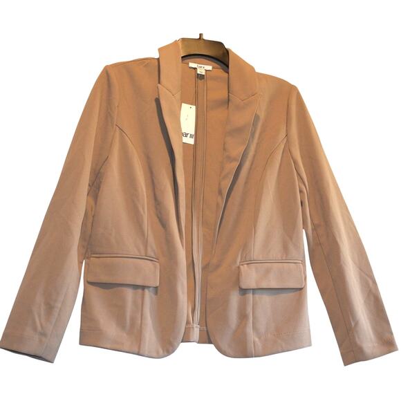 BAR III Women's Casual Blazer Stretch Jacket in Warm Ginger Tan - Picture 2 of 4